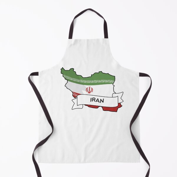 Item preview, Iran Map and Flag Silhouette Graphic designed and sold by Travel.Art.