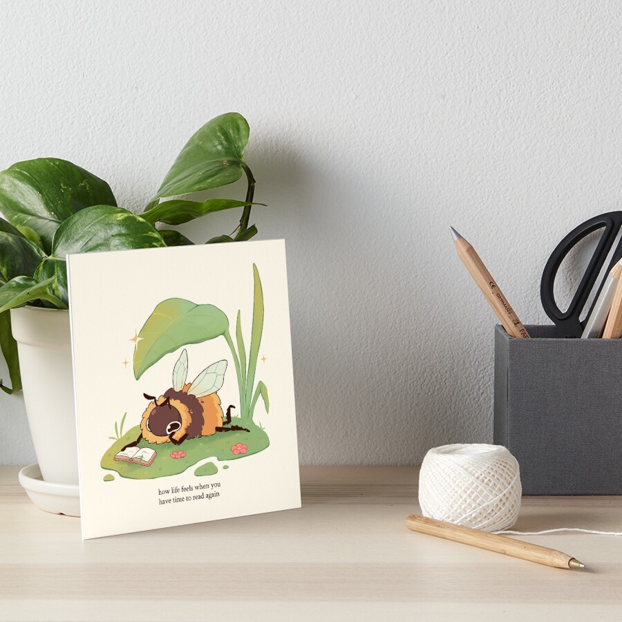 Item preview, Art Board Print designed and sold by Rihnlin.