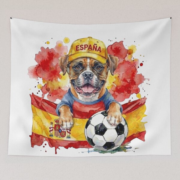 Item preview, Boxer World Cup Spain Suppawter designed and sold by The Suppawters.