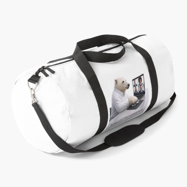 Item preview, Corporate Polar Bear Working Remotely designed and sold by Northern Glow Art.