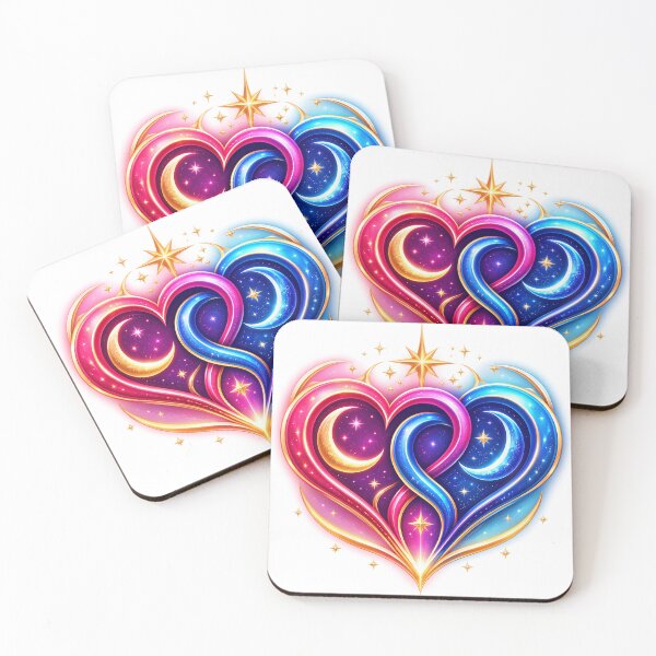 Item preview, Celestial Infinity Hearts designed and sold by syotos-ai.