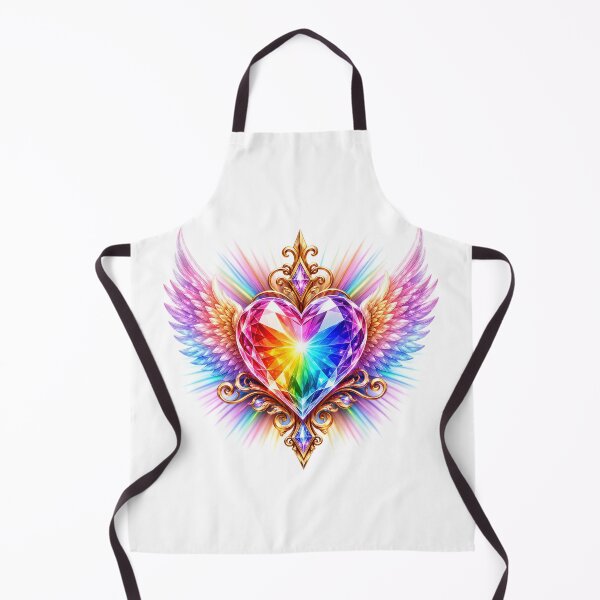 Item preview, Rainbow Winged Heart designed and sold by syotos-ai.