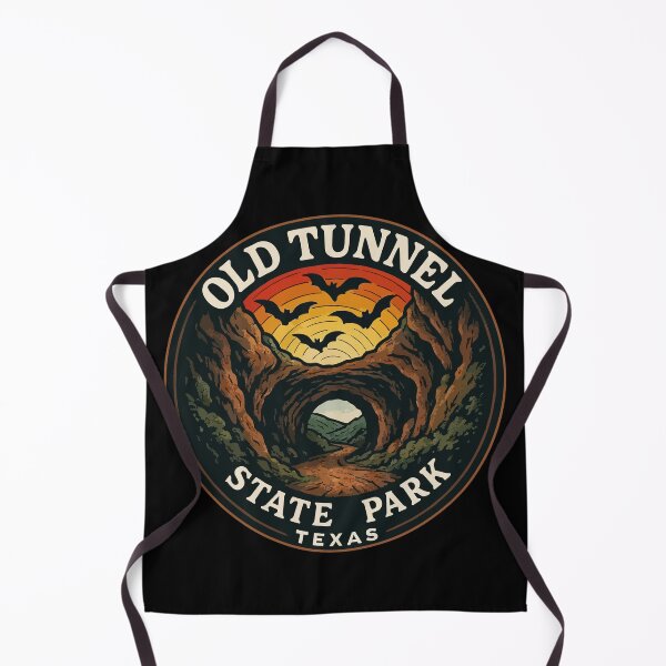 Item preview, Old Tunnel State Park Texas Retro Travel designed and sold by TomFrontierArt.