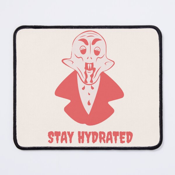 Item preview, Nosferatu Stay Hydrated Vampire Illustration designed and sold by beboplab.