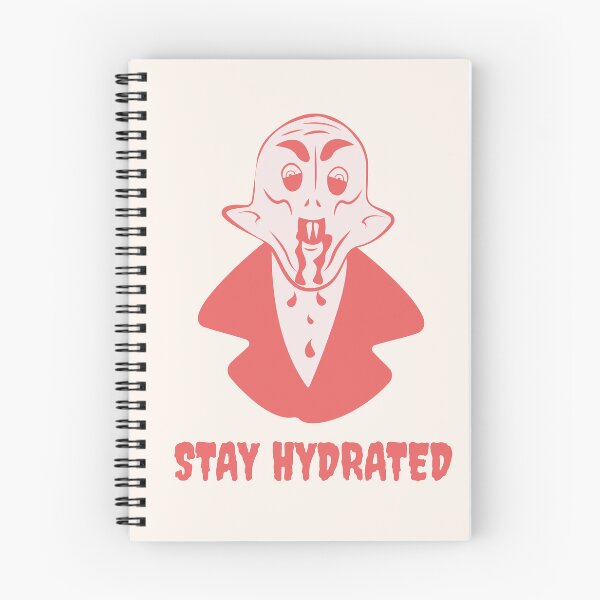 Item preview, Nosferatu Stay Hydrated Vampire Illustration designed and sold by beboplab.