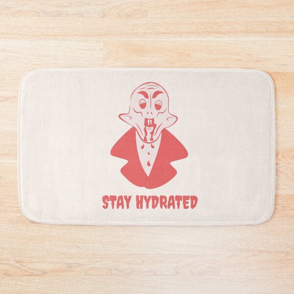 Item preview, Nosferatu Stay Hydrated Vampire Illustration designed and sold by beboplab.