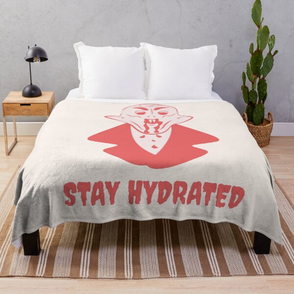 Item preview, Nosferatu Stay Hydrated Vampire Illustration designed and sold by beboplab.