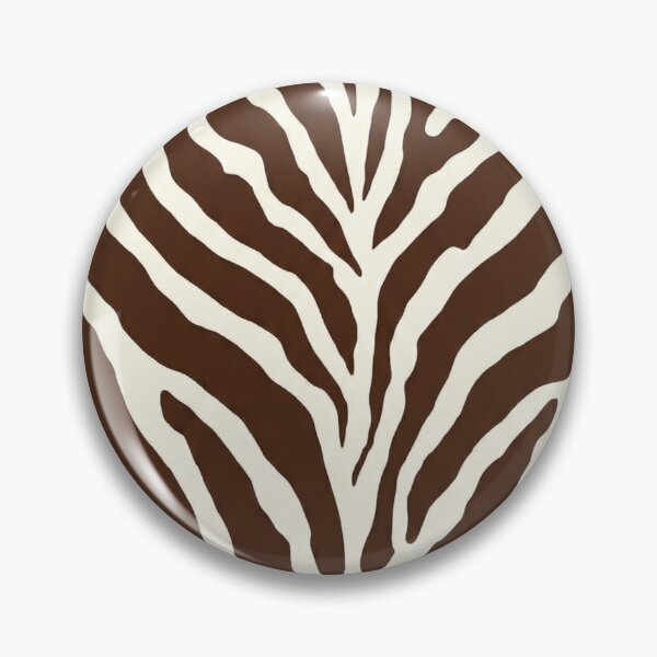 Item preview, Brown Zebra Print Pattern | Neutral Animal Print | Chocolate Brown Safari Aesthetic | Minimalist Seamless Pattern designed and sold by Xbazar.