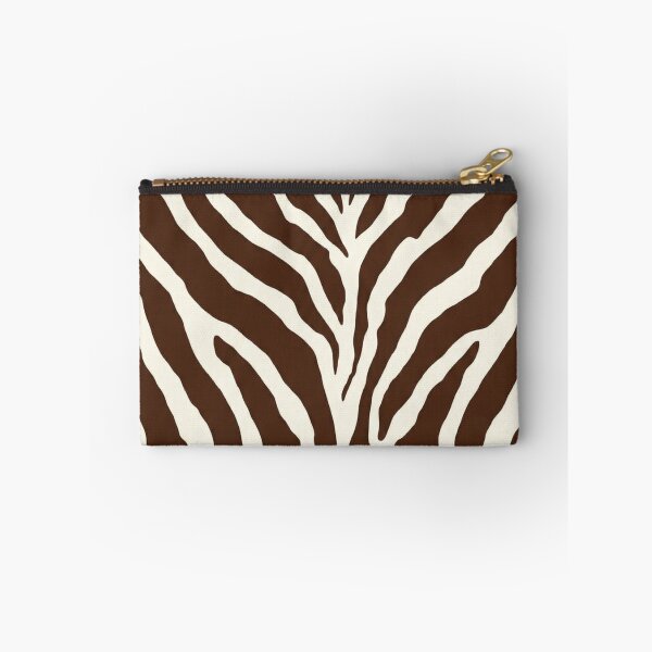 Item preview, Brown Zebra Print Pattern | Neutral Animal Print | Chocolate Brown Safari Aesthetic | Minimalist Seamless Pattern designed and sold by Xbazar.
