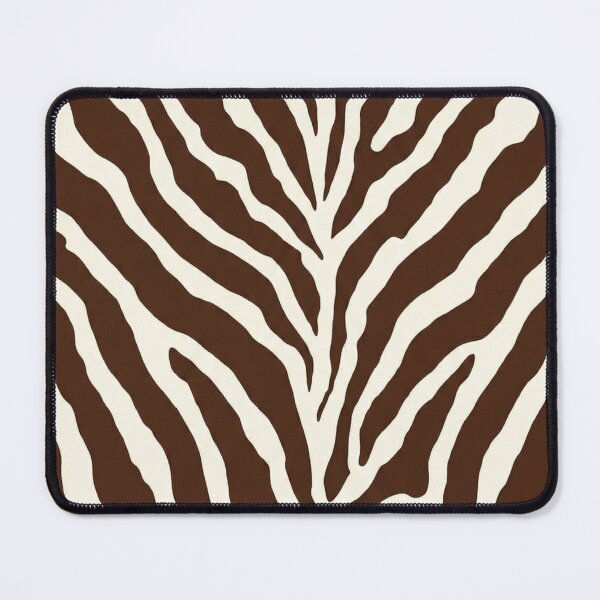 Item preview, Brown Zebra Print Pattern | Neutral Animal Print | Chocolate Brown Safari Aesthetic | Minimalist Seamless Pattern designed and sold by Xbazar.