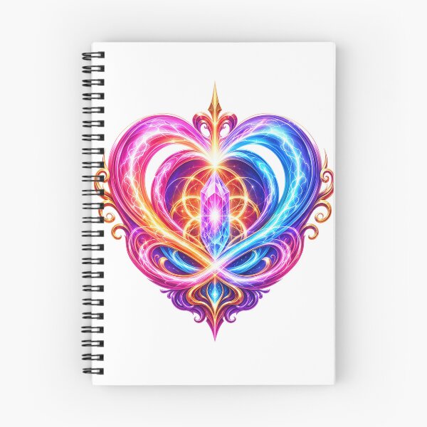Item preview, Infinity Crystal Heart designed and sold by syotos-ai.