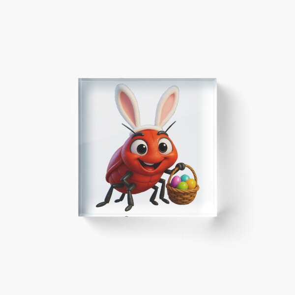 Item preview, Easter Red Aphid designed and sold by Sillytoe.