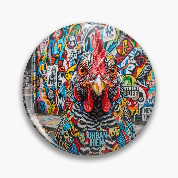 Item preview, Urban Chicken Pop Art designed and sold by Home Decor Art.