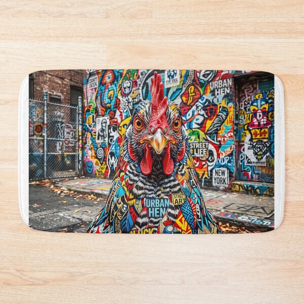 Item preview, Urban Chicken Pop Art designed and sold by Home Decor Art.