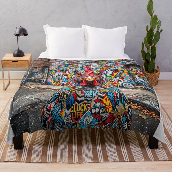 Item preview, Urban Chicken Pop Art designed and sold by Home Decor Art.
