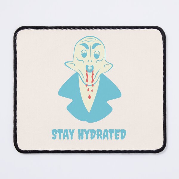 Item preview, Nosferatu Stay Hydrated Vampire Illustration designed and sold by beboplab.
