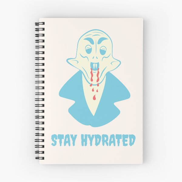 Item preview, Nosferatu Stay Hydrated Vampire Illustration designed and sold by beboplab.