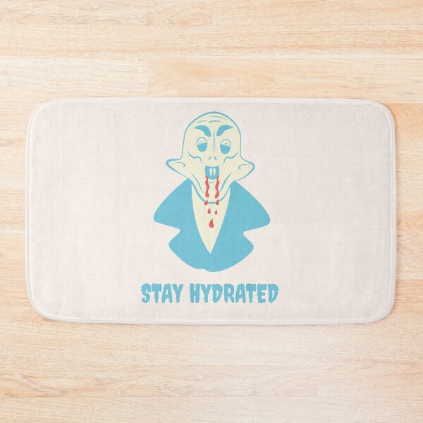 Item preview, Nosferatu Stay Hydrated Vampire Illustration designed and sold by beboplab.