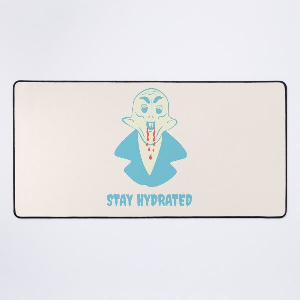 Item preview, Nosferatu Stay Hydrated Vampire Illustration designed and sold by beboplab.
