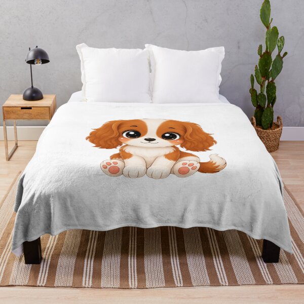 Item preview, Cute Cavalier King Charles Spaniel Puppy designed and sold by Mysthor-Designs.