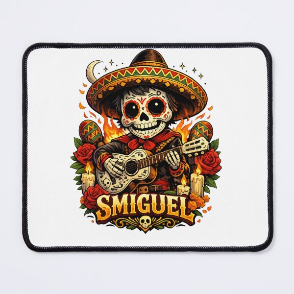 Item preview, Smiguel Sugar Skull Mariachi Guitar designed and sold by CatLovers Studio.