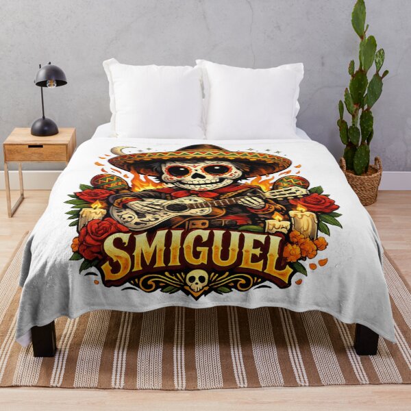 Item preview, Smiguel Sugar Skull Mariachi Guitar designed and sold by CatLovers Studio.