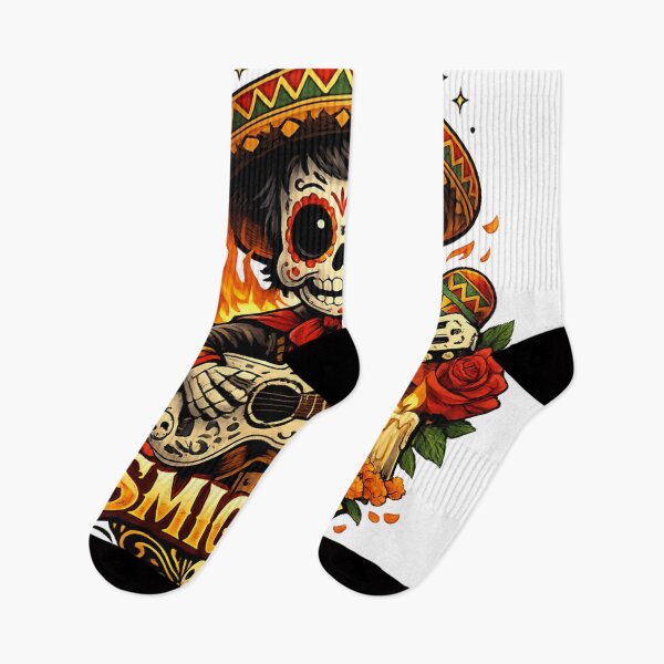 Item preview, Smiguel Sugar Skull Mariachi Guitar designed and sold by CatLovers Studio.