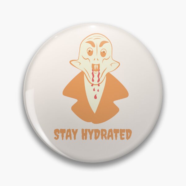 Item preview, Nosferatu Stay Hydrated Vampire Illustration designed and sold by beboplab.