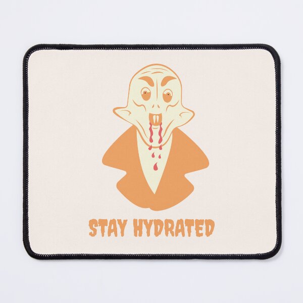Item preview, Nosferatu Stay Hydrated Vampire Illustration designed and sold by beboplab.