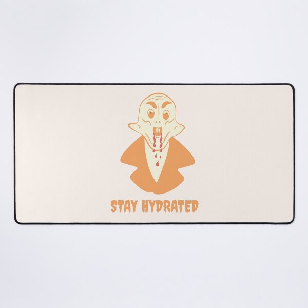 Item preview, Nosferatu Stay Hydrated Vampire Illustration designed and sold by beboplab.