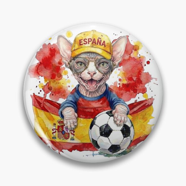 Item preview, Sphynx cat World Cup Spain Suppawter designed and sold by The Suppawters.