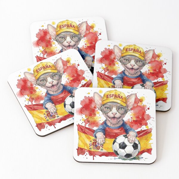 Item preview, Sphynx cat World Cup Spain Suppawter designed and sold by The Suppawters.