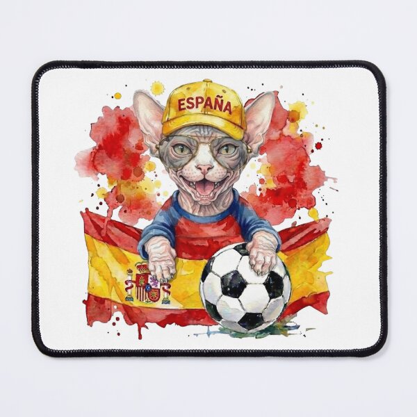 Item preview, Sphynx cat World Cup Spain Suppawter designed and sold by The Suppawters.