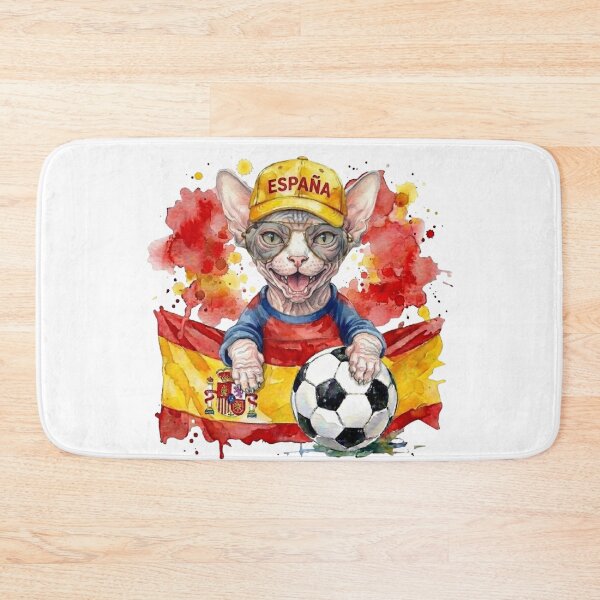 Item preview, Sphynx cat World Cup Spain Suppawter designed and sold by The Suppawters.
