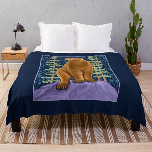 Item preview, Mid Century Modern Brown Bear designed and sold by rorabeenie.