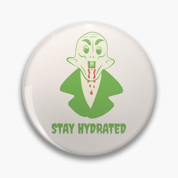 Item preview, Nosferatu Stay Hydrated Vampire Illustration designed and sold by beboplab.