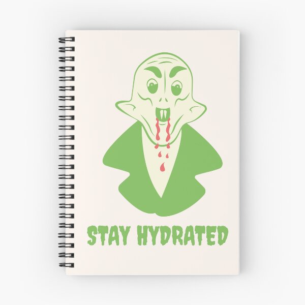 Item preview, Nosferatu Stay Hydrated Vampire Illustration designed and sold by beboplab.
