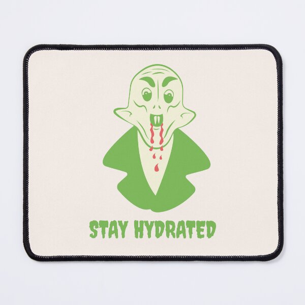 Item preview, Nosferatu Stay Hydrated Vampire Illustration designed and sold by beboplab.
