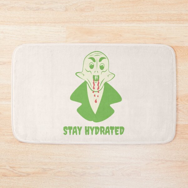 Item preview, Nosferatu Stay Hydrated Vampire Illustration designed and sold by beboplab.