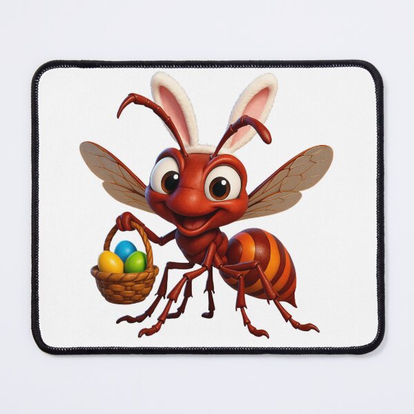 Item preview, Easter Red Paper Wasp designed and sold by Sillytoe.