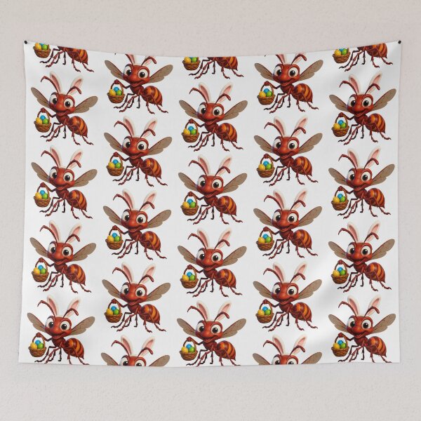 Item preview, Easter Red Paper Wasp designed and sold by Sillytoe.
