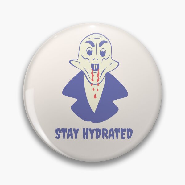 Item preview, Nosferatu Stay Hydrated Vampire Illustration designed and sold by beboplab.