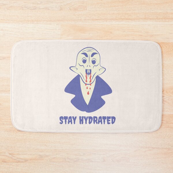 Item preview, Nosferatu Stay Hydrated Vampire Illustration designed and sold by beboplab.