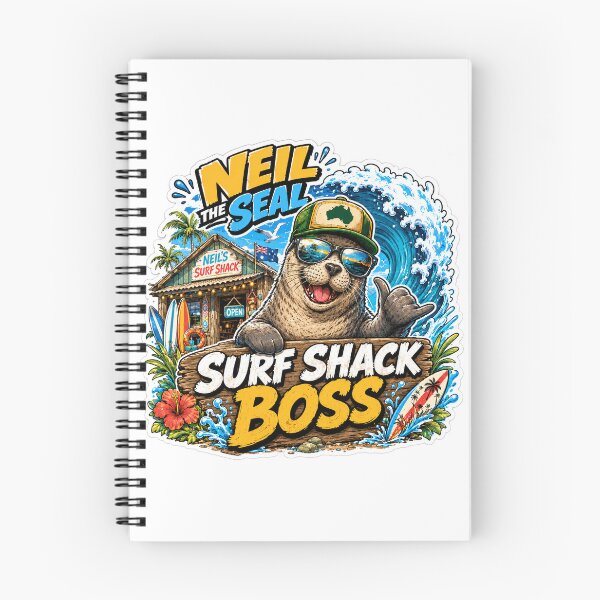 Item preview, Neil the Seal – The Great Southern Seal designed and sold by Holiday-Hunter.