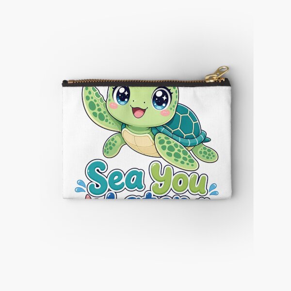 Item preview, Sea You Later Cute Turtle Kawaii designed and sold by BoosterShop.
