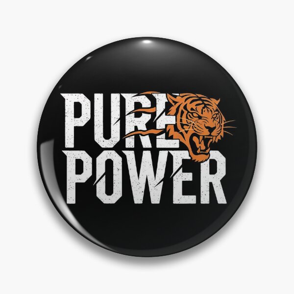 Item preview, Pure Power Tiger Typography designed and sold by MANA-Goods.