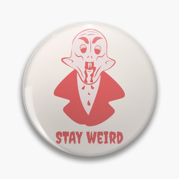 Item preview, Nosferatu Stay Weird Vampire Illustration designed and sold by beboplab.