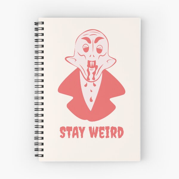 Item preview, Nosferatu Stay Weird Vampire Illustration designed and sold by beboplab.
