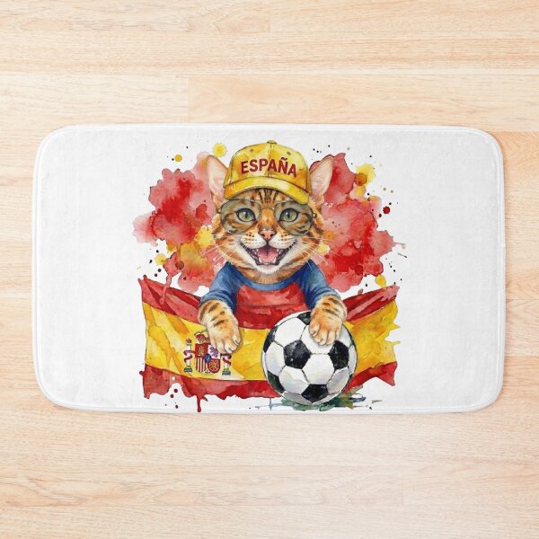 Item preview, Bengal cat World Cup Spain Suppawter designed and sold by The Suppawters.