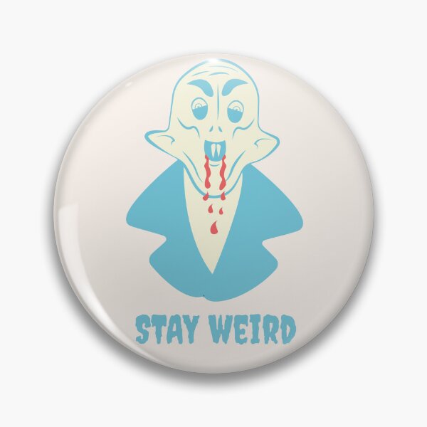 Item preview, Nosferatu Stay Weird Vampire Illustration designed and sold by beboplab.